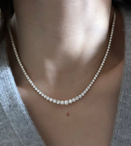 Diamond Rivière Necklace